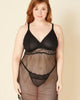 Lace Chemise and G-String Set - thumbnail