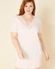 Lace Trim Sleep Shirt - thumbnail