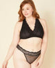 Lace Low-Rise Thong - thumbnail