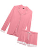 Long-Sleeve Top and Shorts Sleep Set - thumbnail