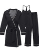 Racerback Cami, Robe, and Pant Sleep Set - thumbnail