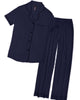 Short Sleeve Top and Pant Pajama Set - thumbnail
