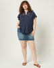 Sarah Fray Denim Skirt - thumbnail