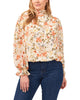 Lucille Smock Neck Blouse - thumbnail