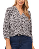 Floral Field V-Neck Blouse - thumbnail