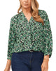 Floral Field V-Neck Blouse - thumbnail