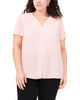 Violet Flutter Sleeve Blouse - thumbnail