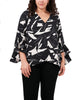 Stella Ruffle Sleeve Tunic - thumbnail