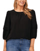 Lillian Pleated Sleeve Blouse - thumbnail