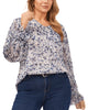 Addison Smock Cuff Blouse - thumbnail