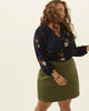 Brooklyn Three Quarter Sleeve Blouse - thumbnail