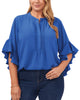 Aubrey Ruffle Sleeve Blouse - thumbnail