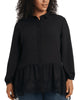 Audrey Button Front Tunic - thumbnail