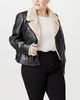 Courtney Shearling Moto Jacket - thumbnail