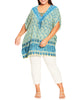 Angela Tie Neck Poncho - thumbnail