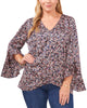 Skylar Flutter Sleeve Tunic - thumbnail