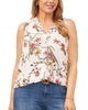 Delilah Sleeveless Floral Blouse - thumbnail