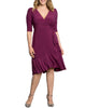 Whimsy Ruffled Wrap Dress - thumbnail