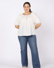 Tisha Embroidered A-Line Blouse - thumbnail
