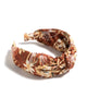 Knotted Floral Headband - thumbnail