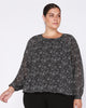 Bristol Elastic Waist Long Sleeve Top - thumbnail