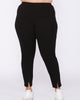 Jina Zip Slit Front Leggings - thumbnail