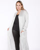 Sabrina Longline Pocket Duster - thumbnail