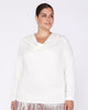 Tessa LS Cowl Neck Top - thumbnail