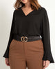Pauline Ruched Luxury Belt - thumbnail