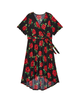 Beverly Hills High-Low Wrap Dress - thumbnail