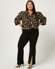 Clara High Rise Vented Front Legging - thumbnail