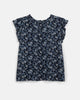 Trina Keyhole Ruffle Neck Top - thumbnail