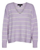 Dahlia Long Sleeve V-Neck Top - thumbnail