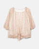 Pernilla Tie Front Top - thumbnail