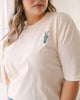 Good Vibes Peace Embroidered Tee - thumbnail