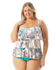 Jane Ruffle Tankini Top - thumbnail