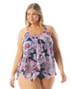 Kerry Mesh Layered Tankini Top - thumbnail