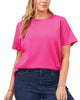Isabelle Crew Neck Blouse - thumbnail