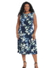 Jasmine Sleeveless Floral Midi Dress - thumbnail