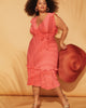 Ella Tie Waist Midi Dress - thumbnail