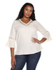 Piper Embellished Gauze Tunic - thumbnail