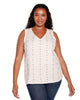 Reagan Embellished Gauze Tank - thumbnail