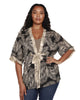 Josie Palm Print Cardigan - thumbnail