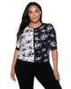 Blakely Floral Colorblocked Sweater - thumbnail