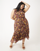 Elowen Floral Print Ruffled Maxi Dress - thumbnail