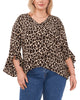 Mara Leopard Blouse - thumbnail