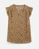Halima Flutter Sleeve Top - thumbnail