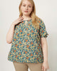 Poppy Puff Sleeve Blouse - thumbnail