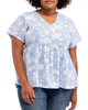 Flora Babydoll Top - thumbnail