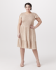 Elizabeth Flutter-Sleeve Dress - thumbnail